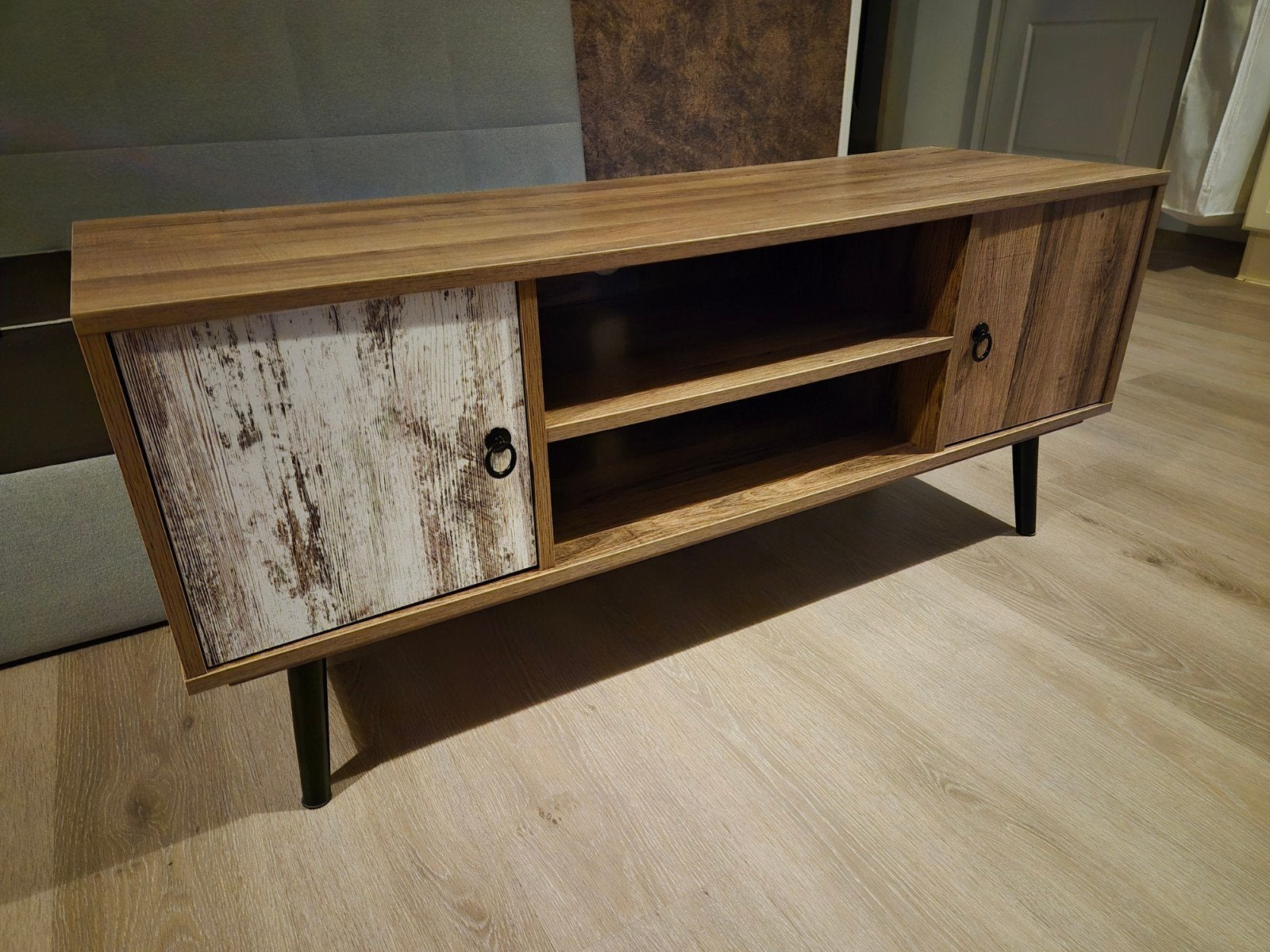 TV Meubel Nieuwstaat 120x39x51 cm, Ophalen of Verzenden, Zo goed als nieuw, 25 tot 50 cm, Minder dan 100 cm