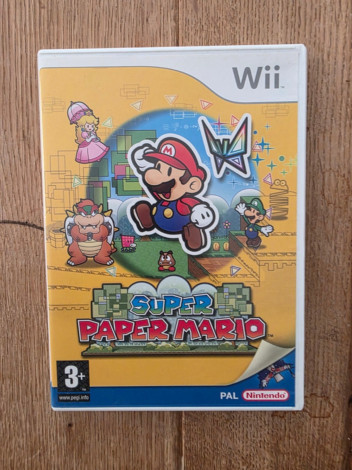 Super Paper Mario Wii Nintendo, 1 speler, Ophalen of Verzenden, Zo goed als nieuw, Vanaf 3 jaar