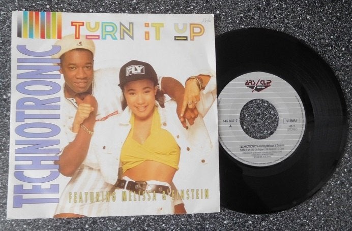 Technotronic - turn it up (vanaf € 1,50), 7 inch, Single, Ophalen of Verzenden, Zo goed als nieuw