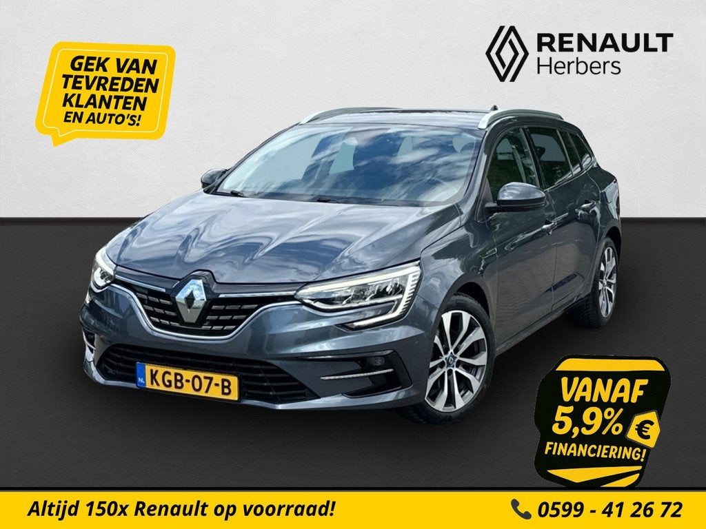 Renault Mégane Estate 1.6 E-Tech Plug-In Hybrid 160 Busines, Auto's, Renault, 77 km/l, Gebruikt, 4 cilinders, Hybride Elektrisch/Benzine