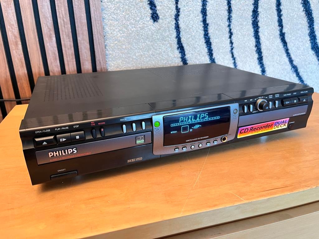 Philips CDR775 cd writer., Ophalen, Niet werkend, Philips
