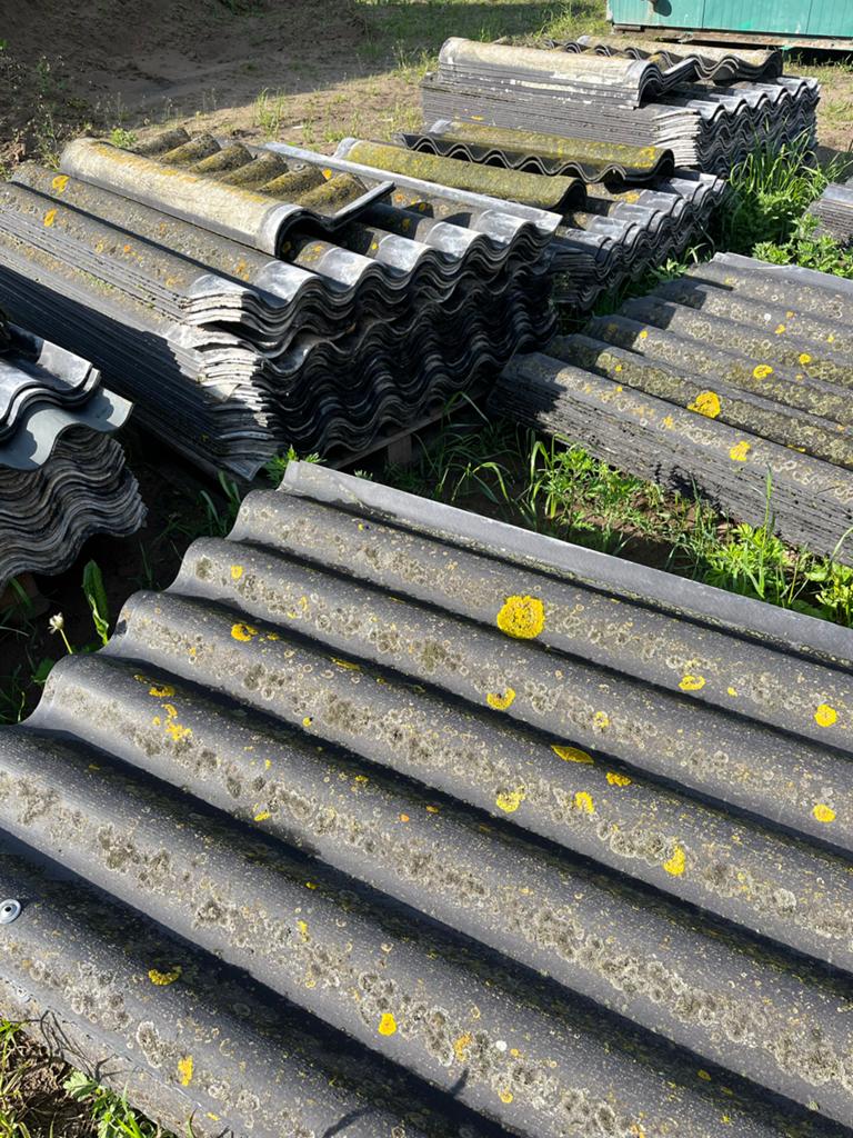 Golfplaten 153 x 243 cm - Gebruikt, Overige materialen, Gebruikt, Ophalen of Verzenden, 15 m² of meer