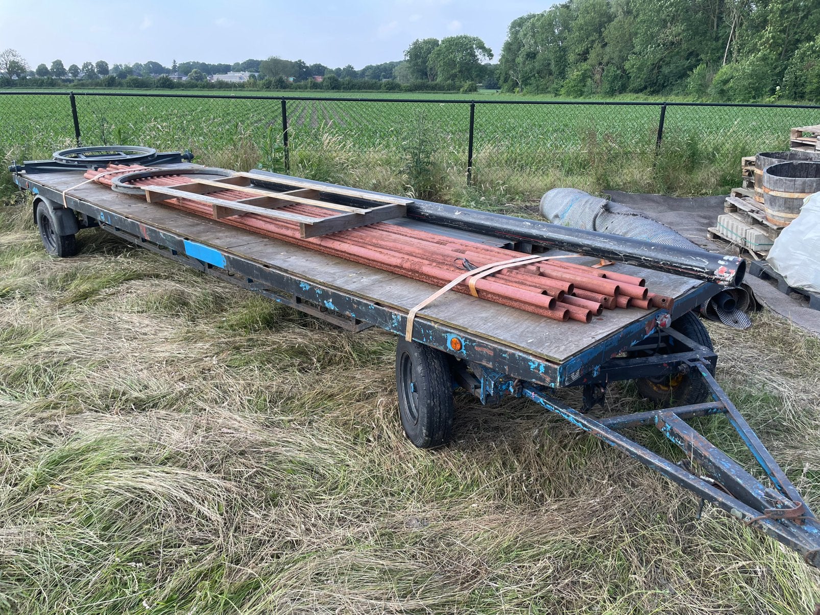 Carnavalswagen, onderstel, schamelwagen, starterspack, Ophalen, Zo goed als nieuw