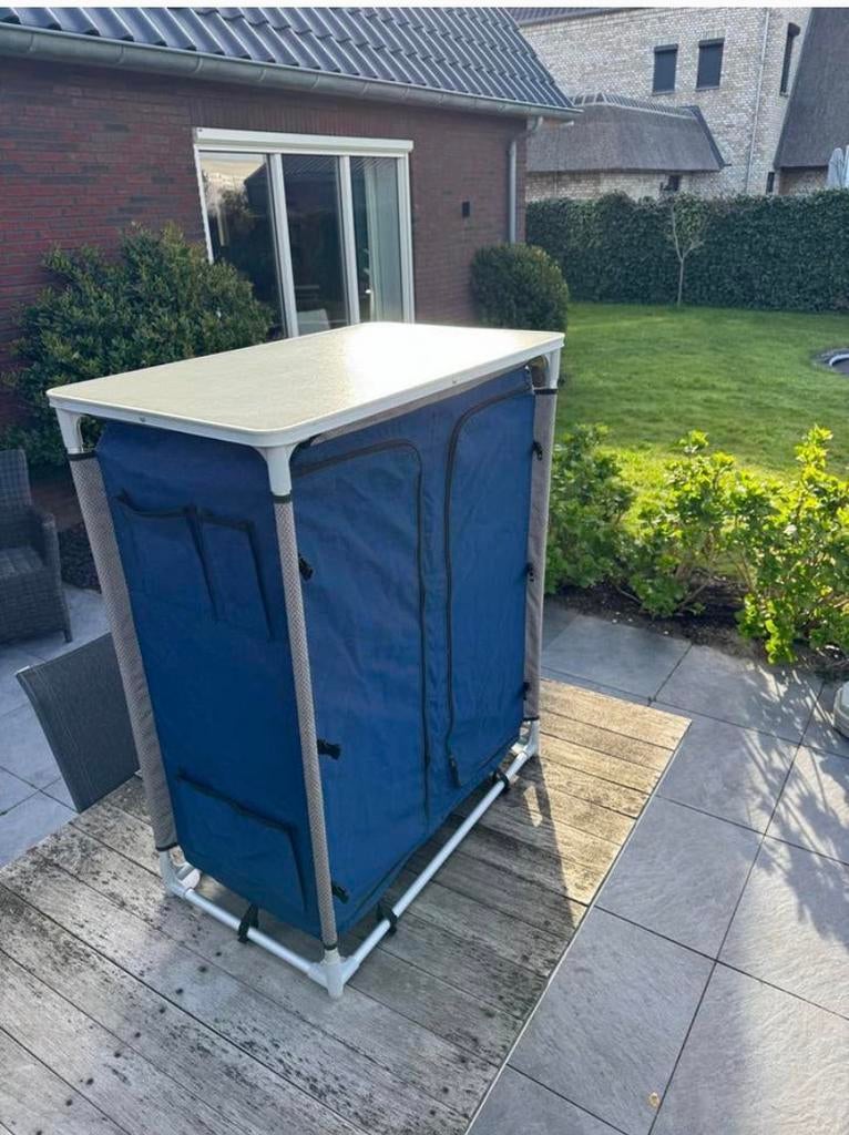 Campingkast opvouwbaar, Caravans en Kamperen, Ophalen, Zo goed als nieuw, Campingkast