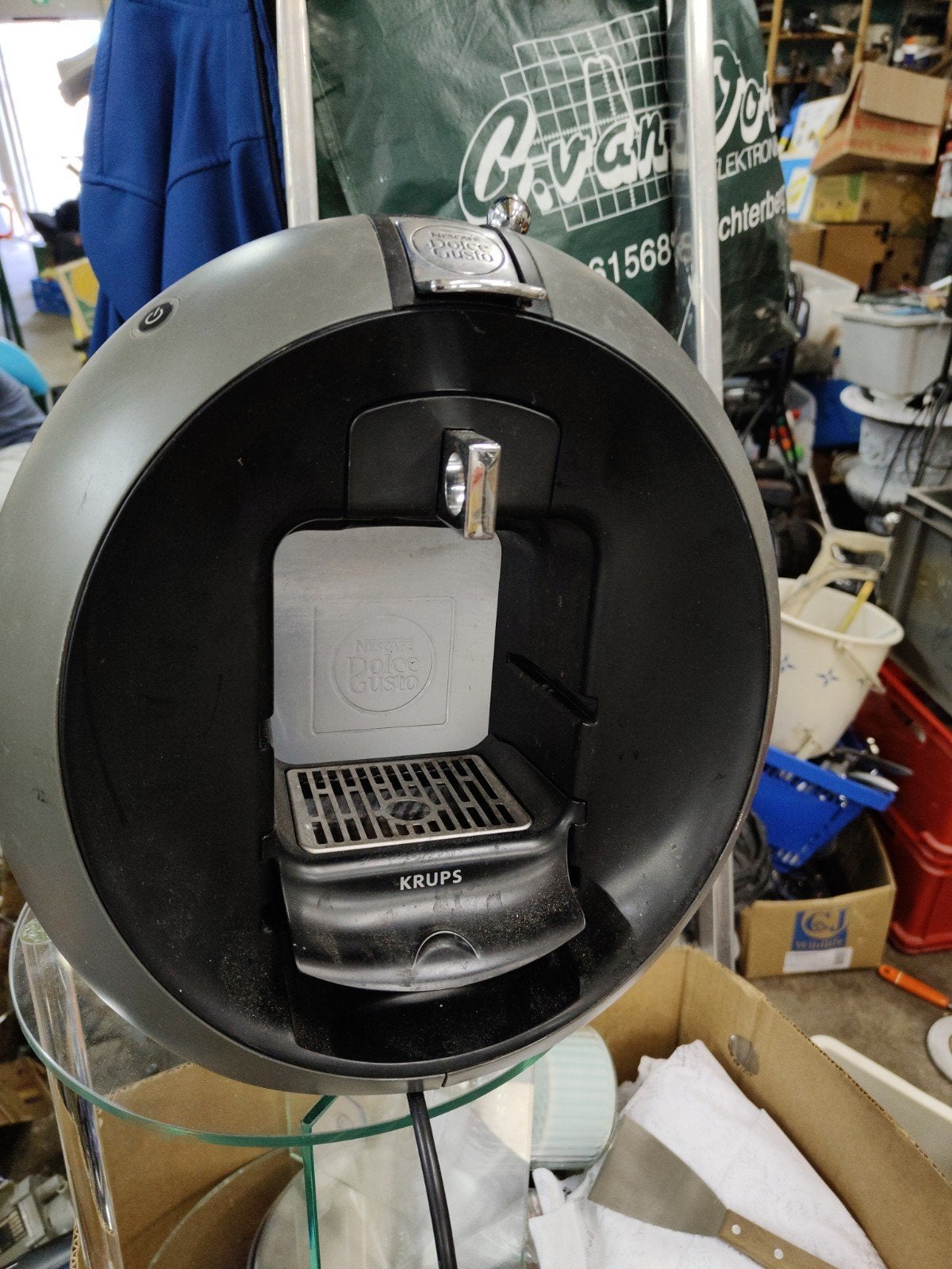 Krups Nescafé Dolce Gusto KP5000 koffiemachine, Ophalen, Koffiepads en cups, Gebruikt, Koffiemachine