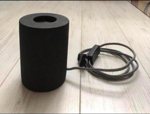 Tafellamp Lampenvoet beton lamp, Huis en Inrichting, Ophalen, Gebruikt