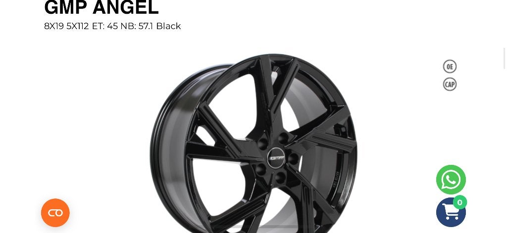 GMP 19inch velgen met werk 5x112 Audi vw Skoda seat, Gebruikt, Velg(en), Personenwagen, Ophalen