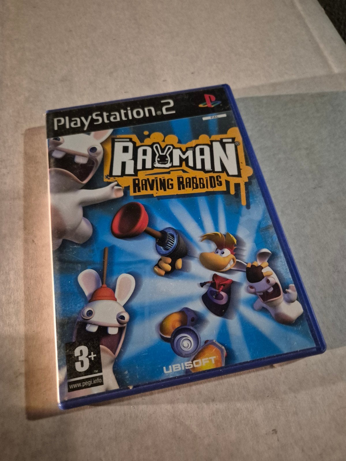 Rayman Raving Rabbids - PlayStation 2, Avontuur en Actie, Gebruikt, 1 speler, Ophalen of Verzenden