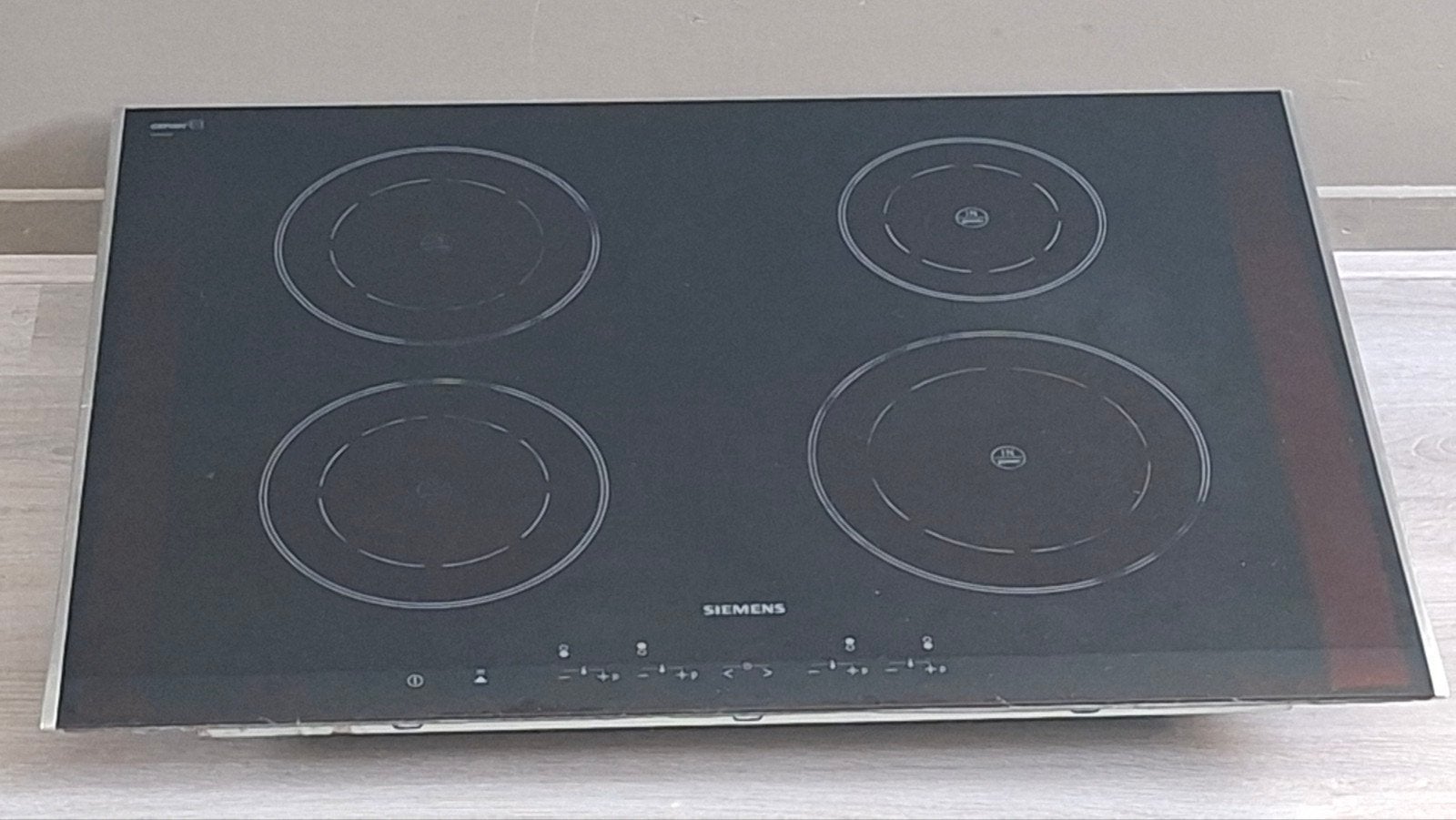 Inductie Kookplaat siemens, Ophalen, Gebruikt, 4 kookzones, Inbouw