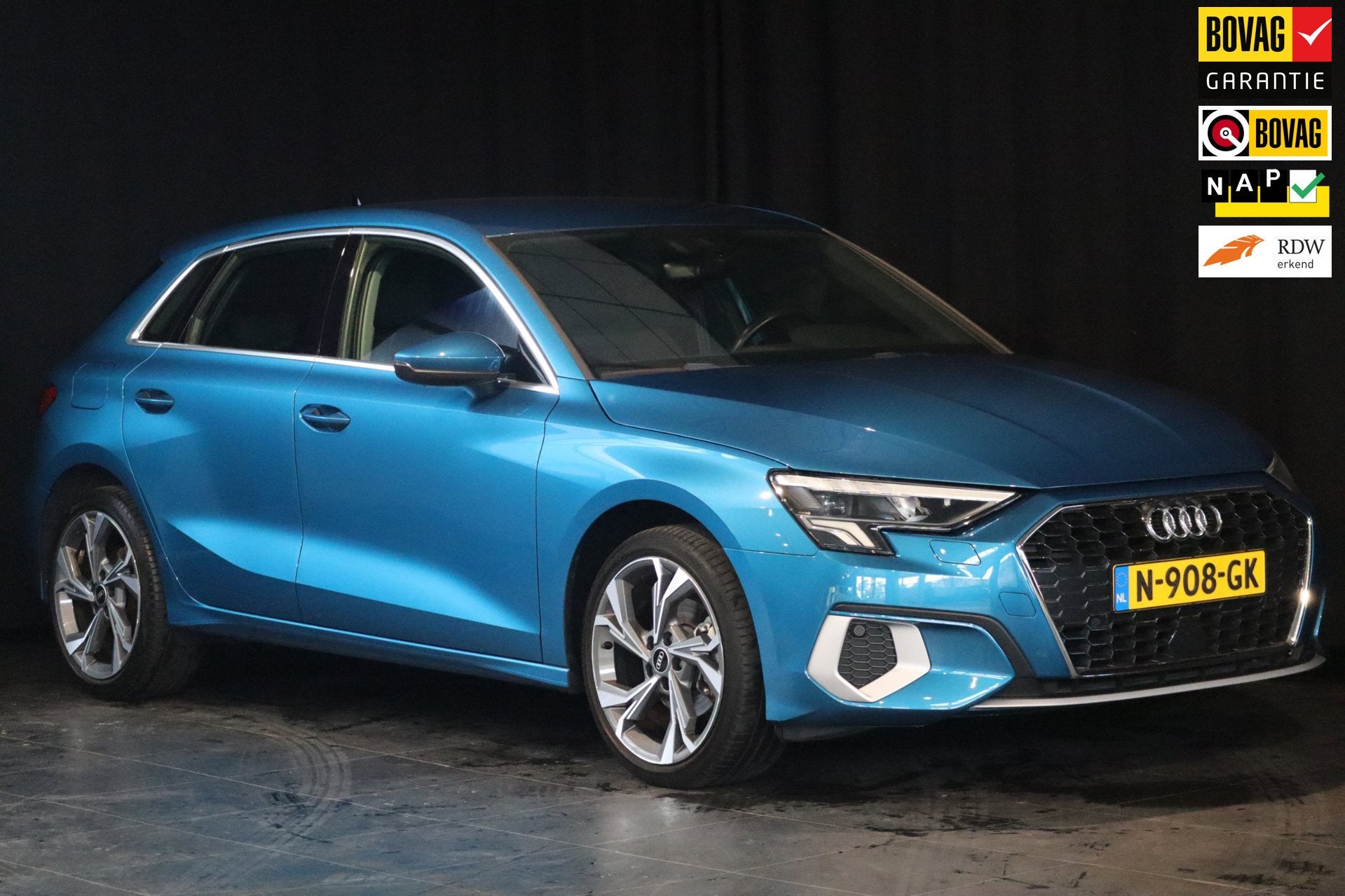 Audi A3 Sportback 30 TFSI Advanced edition MHEV / NAP / 1STE, Auto's, Audi, Te koop, A3, ABS, Adaptive Cruise Control, Airbags