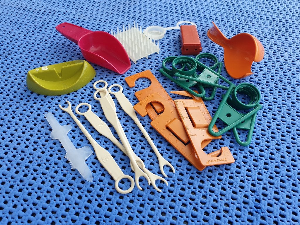 partij 3 Vintage Tupperware keuken hulpjes, Ophalen of Verzenden, Zo goed als nieuw, Overige typen