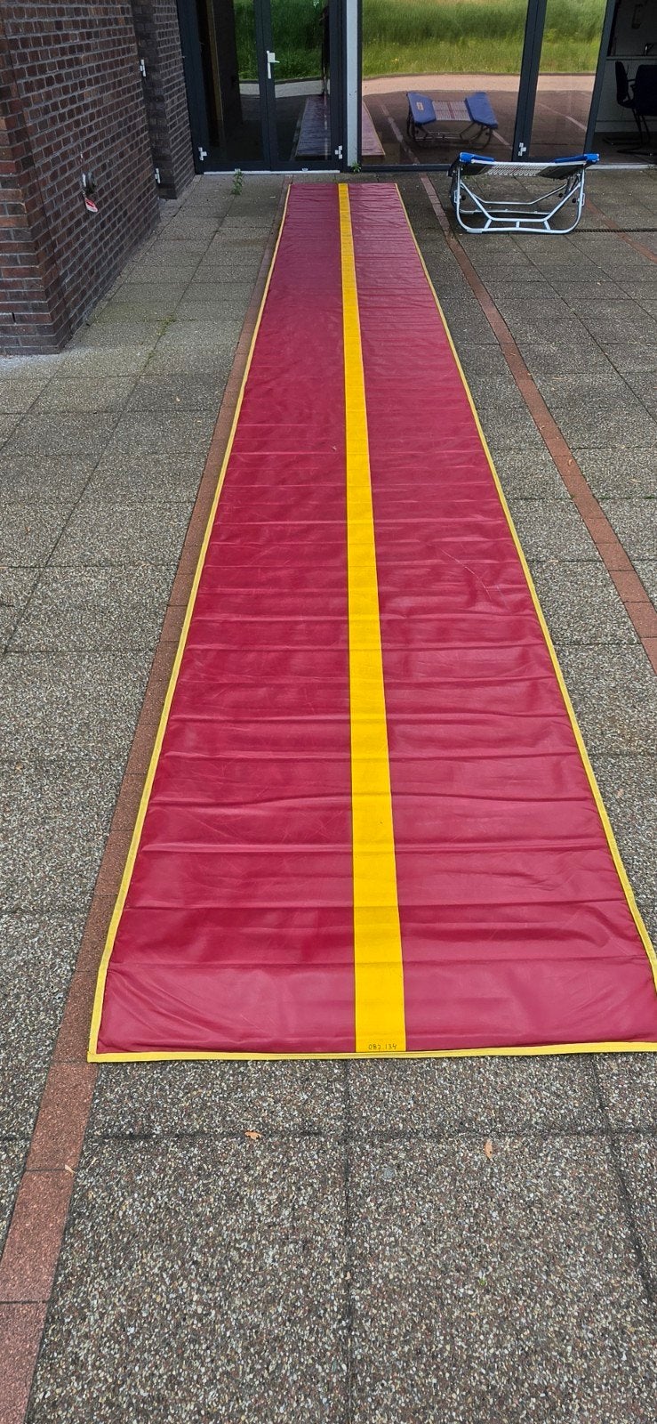 Mat professionele kwaliteit, Ophalen of Verzenden, Zo goed als nieuw, Rood, Materiaal