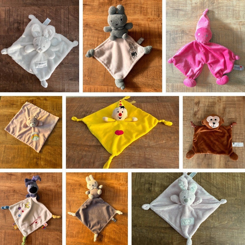 Knuffeldoekjes Tutdoekjes Nijntje VIB Bumba zie FOTO's. ZGAN, Ophalen of Verzenden, Zo goed als nieuw, Overige typen