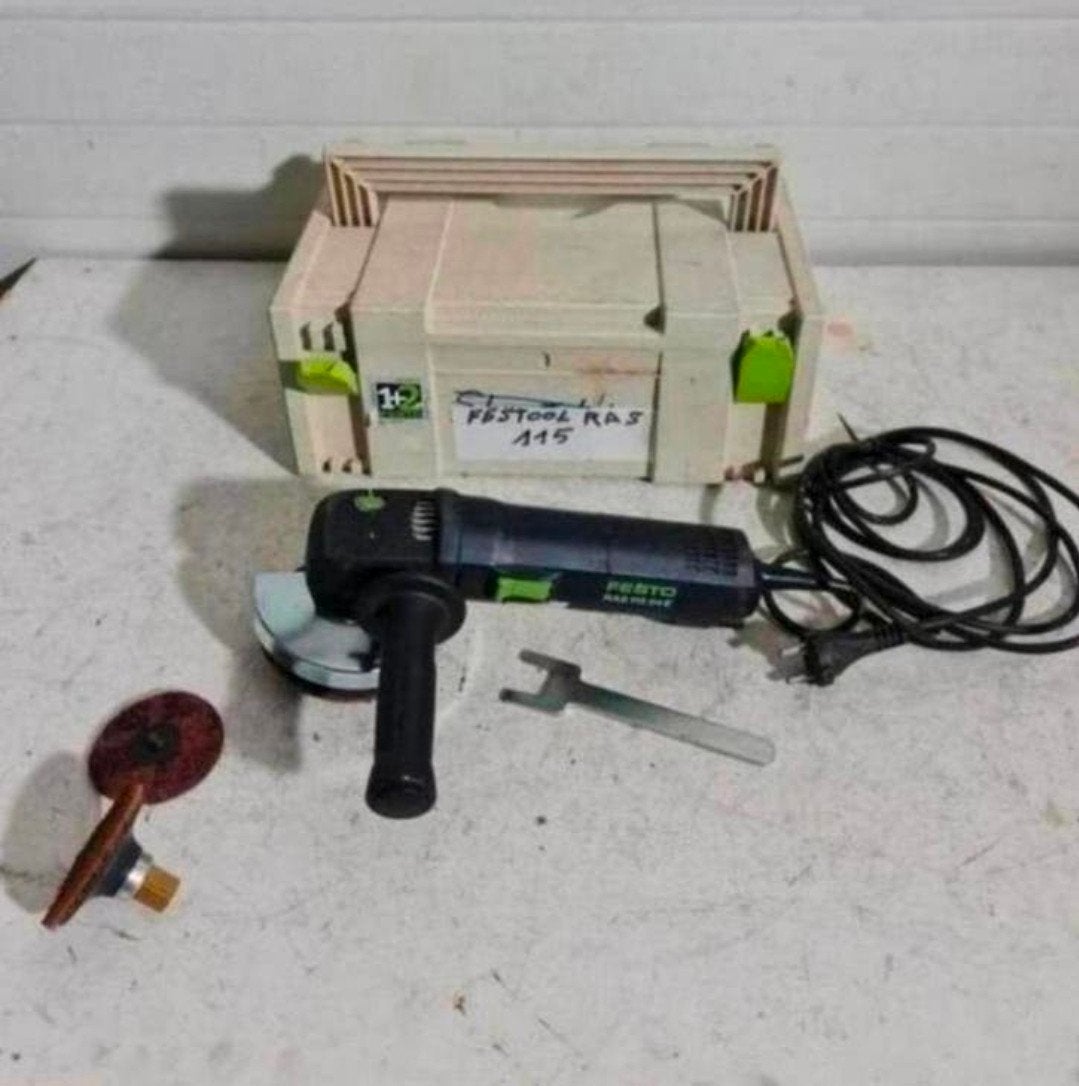 Festool ras Rotatieschuurmachine RAS 115
Werkt goed, Ophalen of Verzenden, Festool, N.v.t, N.v.t