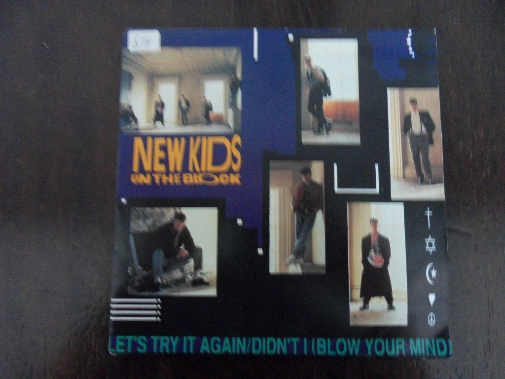 New Kids on the Block - Let's try it again, Ophalen of Verzenden, Zo goed als nieuw, Pop