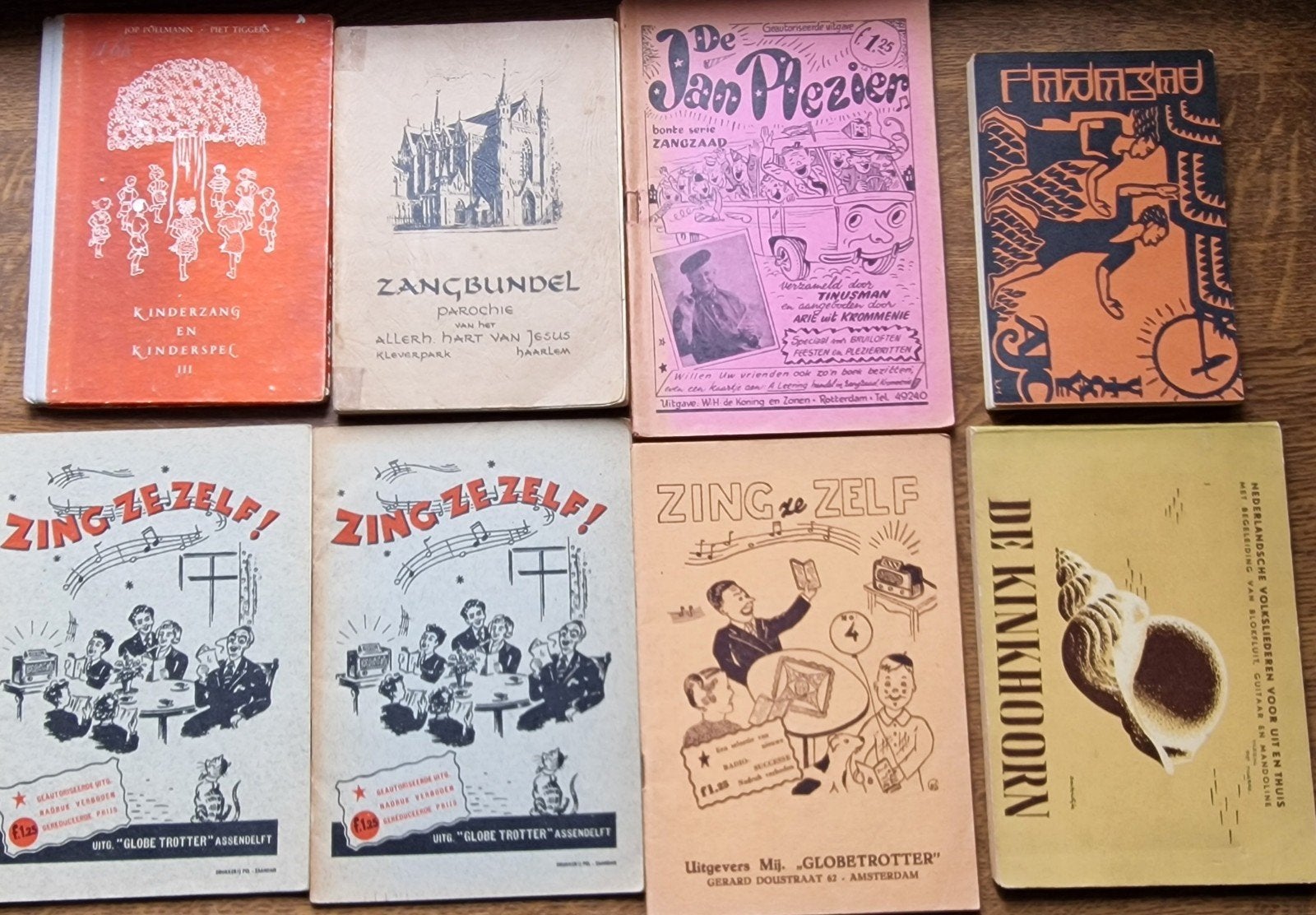 Diverse Oude Zangbundels en Muziekboeken - Jaren '30-'50, Ophalen of Verzenden