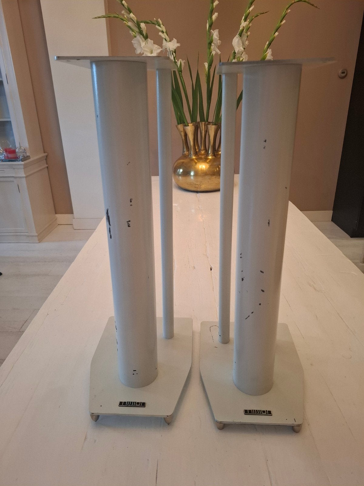 Mission speaker stands 2 x, Gebruikt, Overige typen, Ophalen of Verzenden, Mission