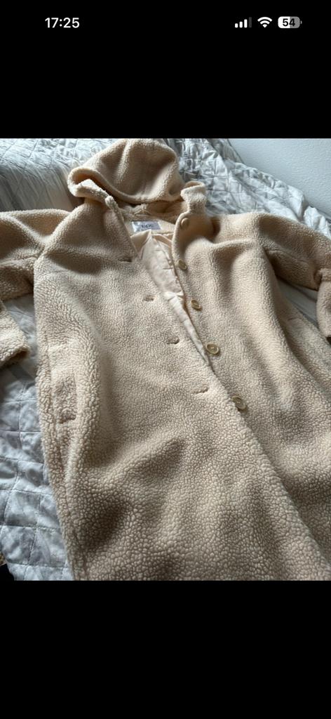 Teddiejas, Ophalen of Verzenden, Zo goed als nieuw, Maat 46/48 (XL) of groter, Beige