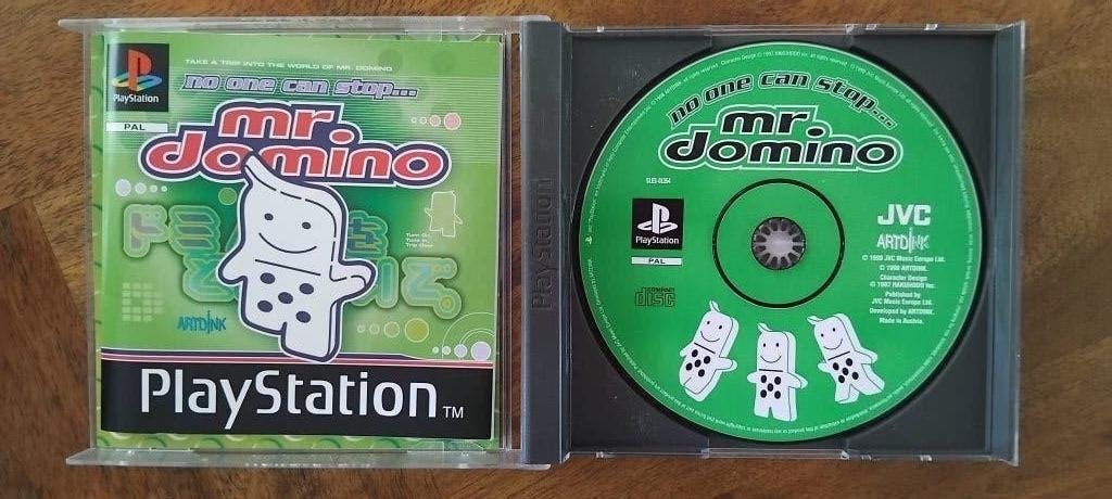 Mr. Domino Playstation 1, 1 speler, Ophalen of Verzenden, Zo goed als nieuw, Vanaf 3 jaar