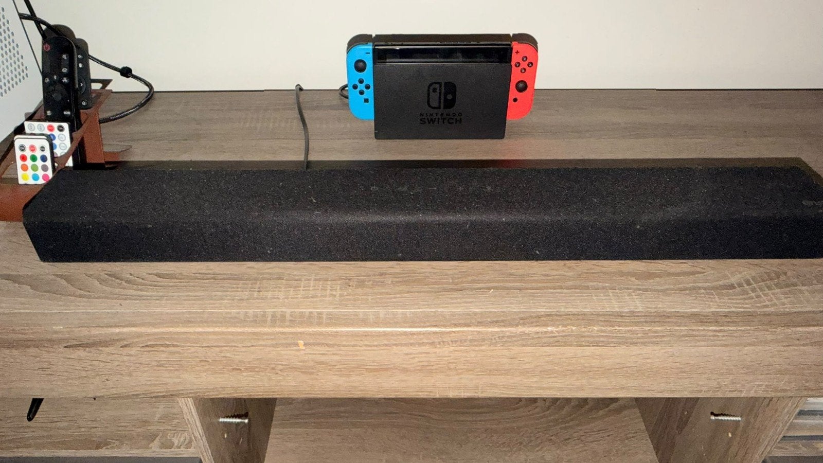 LG S40Q Soundbar met draadloze subwoofer, Ophalen, Bluetooth, Zo goed als nieuw