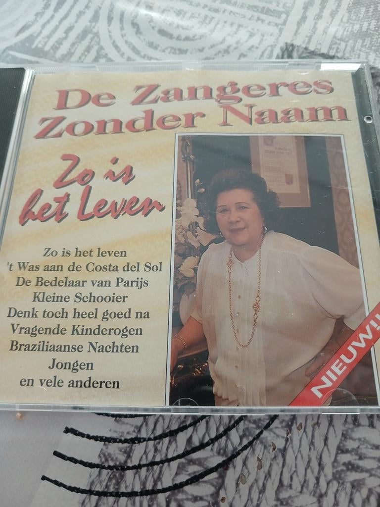 De Zangeres Zonder Naam - Zo is het Leven (CD), Cd's en Dvd's, Cd's | Nederlandstalig, Ophalen of Verzenden