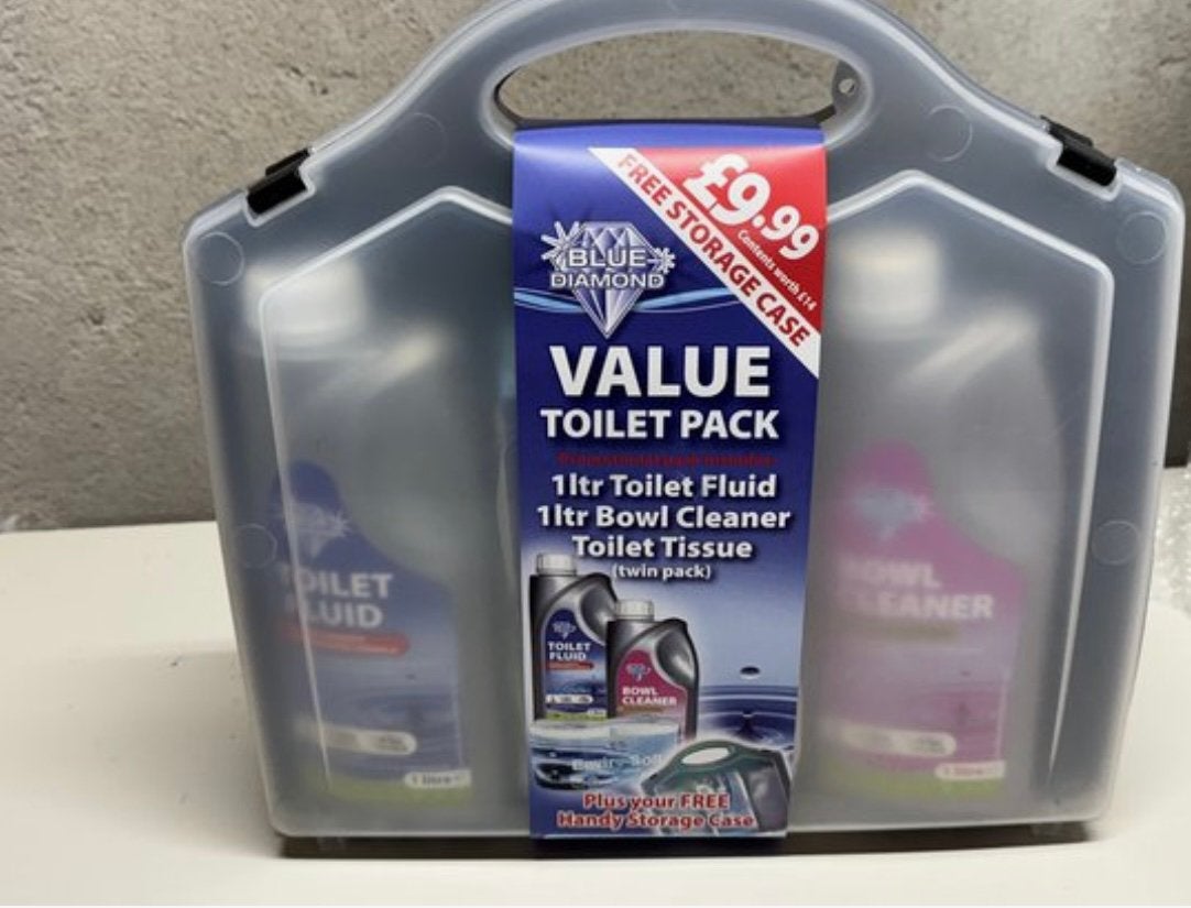 4 sets chemisch toiletvloeistof voor caravan of camper, Huis en Inrichting, Ophalen of Verzenden, Schoonmaakmiddel