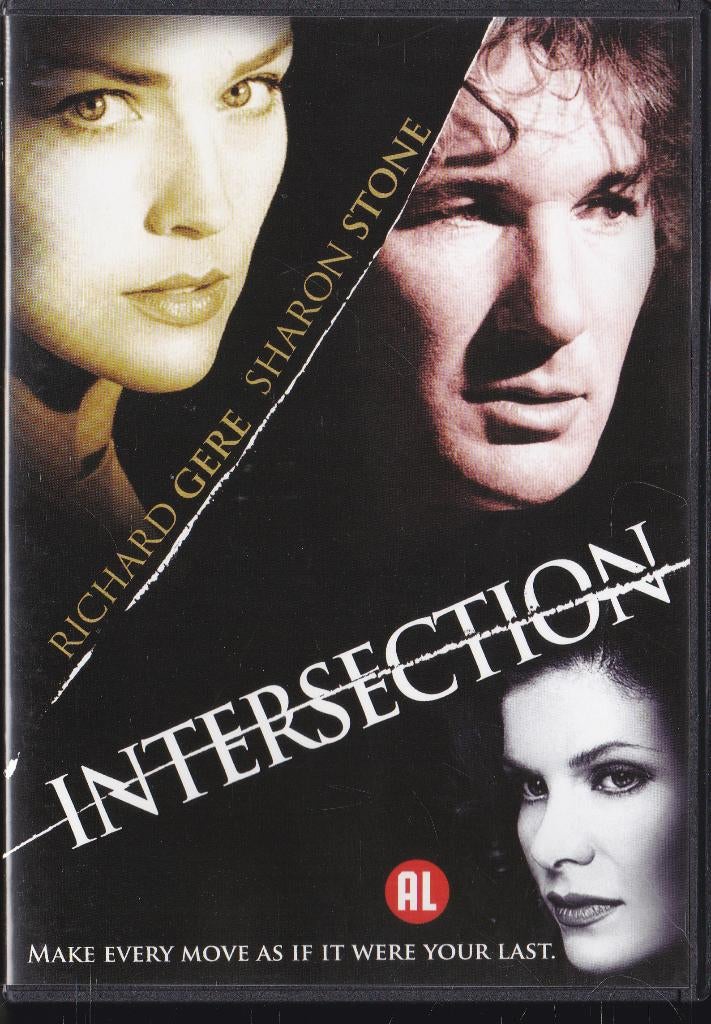 Intersection ֎ 1994, Richard Gere, Sharon Stone, Alle leeftijden, Ophalen of Verzenden, Zo goed als nieuw, Drama