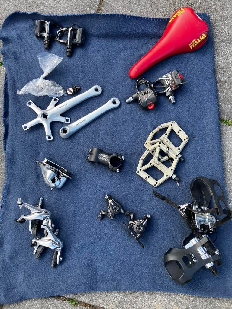Racefiets, Shimano, Campagnolo, Dura Ace, FSA, Flite etc., Gebruikt, Overige materialen, Overige typen, Ophalen of Verzenden