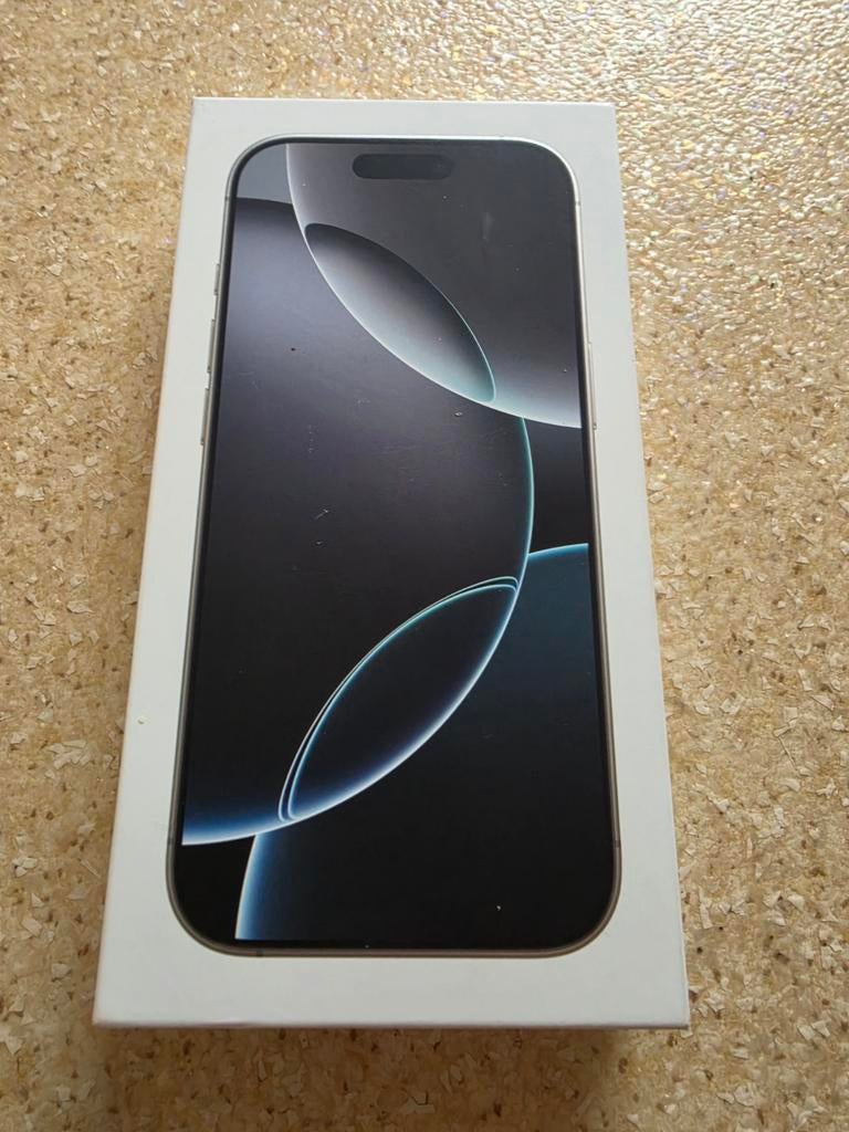 Apple iPhone 16 Pro wit 128 gb, IPhone 16 Pro, 128 GB, Wit, Nieuw