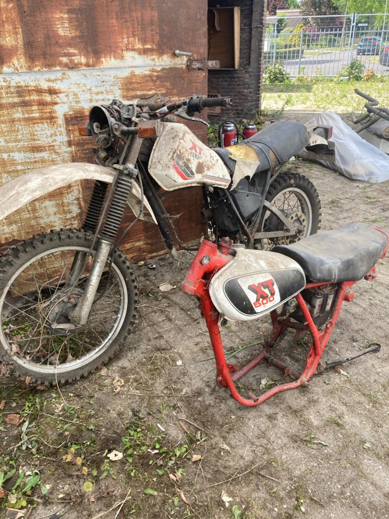 Yamaha XT 600 en XT 500 Frame - Onderdelen, Motoren, Ophalen, Gebruikt