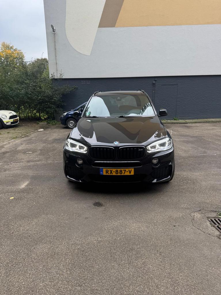 BMW X5 Xdrive 30D Aut8(2014 Zwart Dealer onderhoud, Automaat, X5, 2993 cc, Zwart