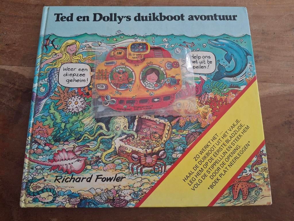 Ted en Dolly's duikboot avontuur, Boeken, Ophalen of Verzenden, Gelezen, Fictie algemeen
