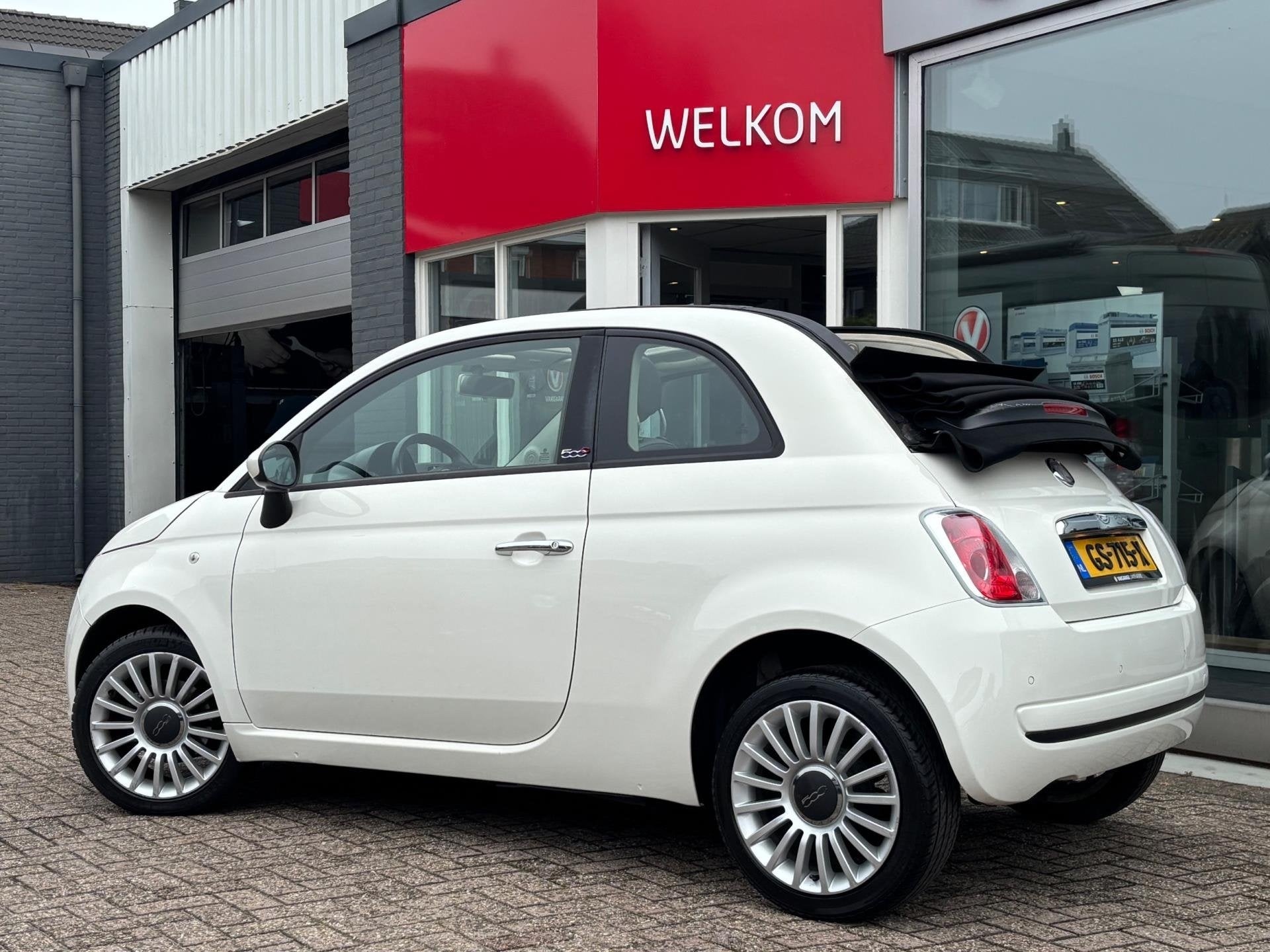 Fiat 500 C 0.9 TwinAir Lounge (RIJKLAAR met APK t/m aug-2026, Auto's, 86 pk, Gebruikt, 31 €/maand, Cabriolet
