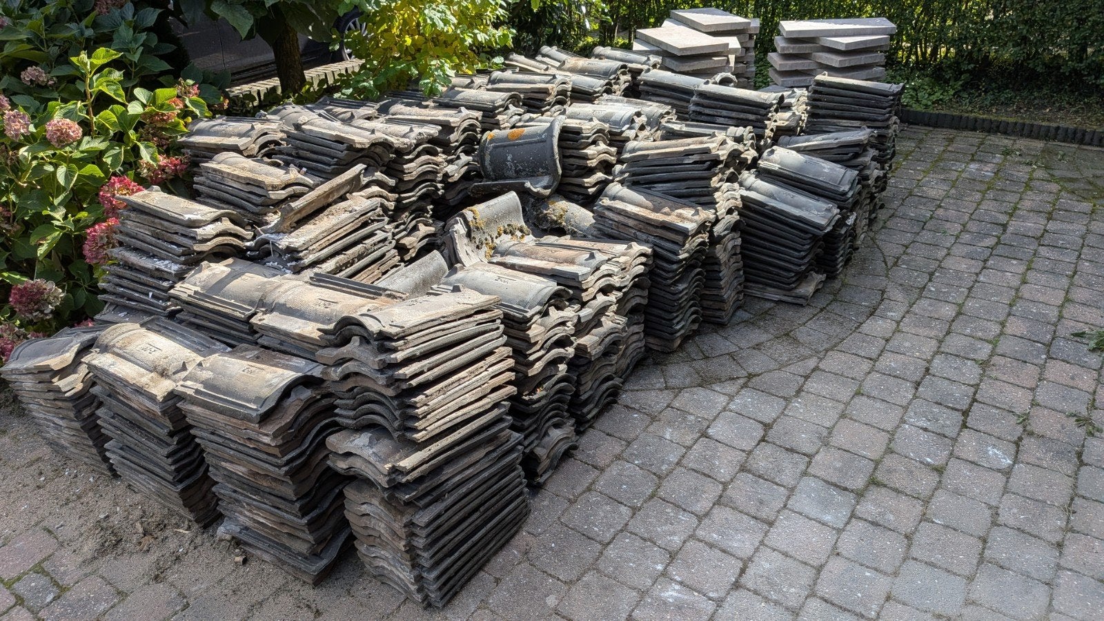 Oude VHV dakpannen - Gebruikt, Ophalen, Gebruikt, Steen of Klei, 15 m² of meer