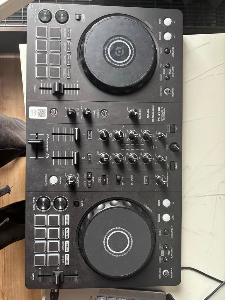 Pioneer DJ DDJ-FLX4 Deck, Ophalen of Verzenden, Zo goed als nieuw, Dj-set, Pioneer