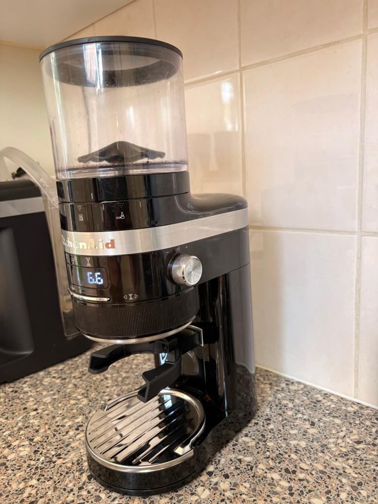 KitchenAid Koffiemolen 5KCG8433ECA Onyx Zwart, Witgoed en Apparatuur, Koffiezetapparaten, Overige modellen, 10 kopjes of meer
