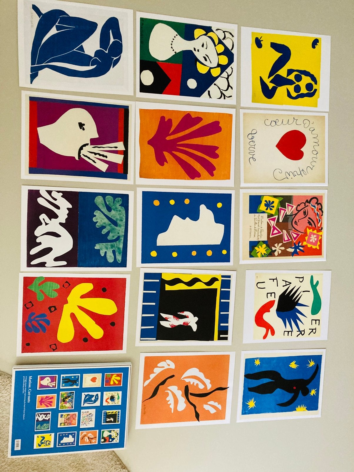 Matisse cut -outs TASCHEN verzameling litho’s, Ophalen of Verzenden