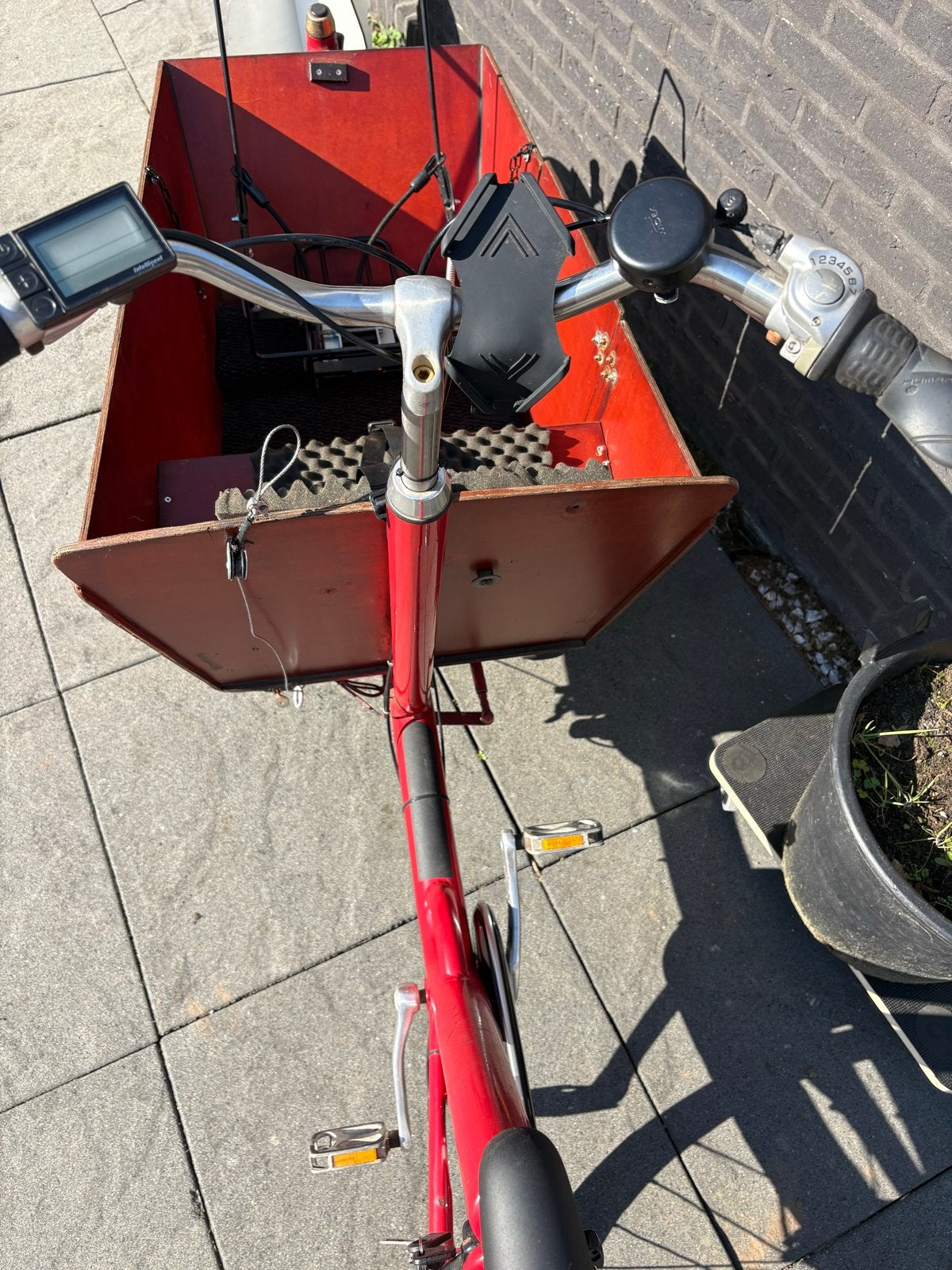 Elektrische bakfiets, Fietsen en Brommers, Fietsen | Bakfietsen, Gebruikt, 3 kinderen, Elektrisch, Ophalen