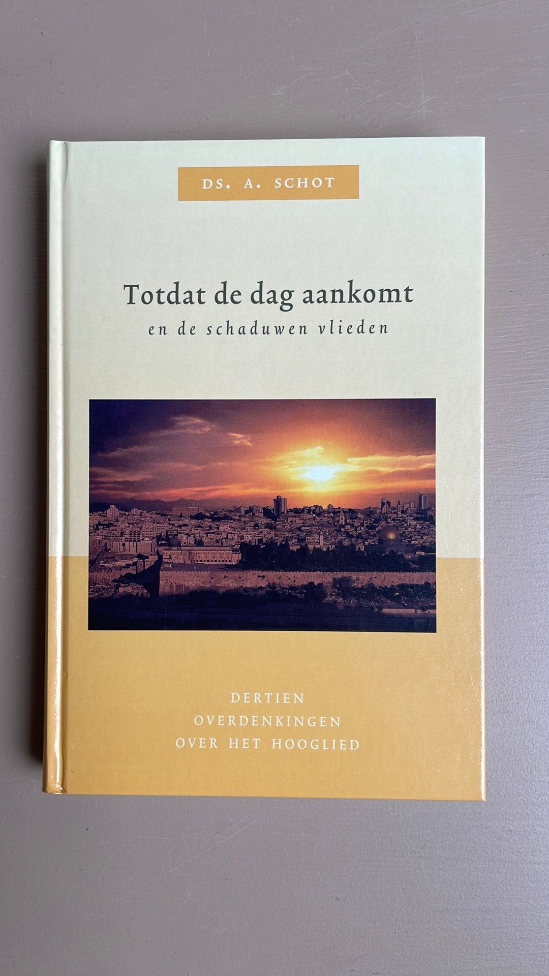 Ds. A. Schot. Totdat de dag aankomt, Ophalen of Verzenden, Zo goed als nieuw