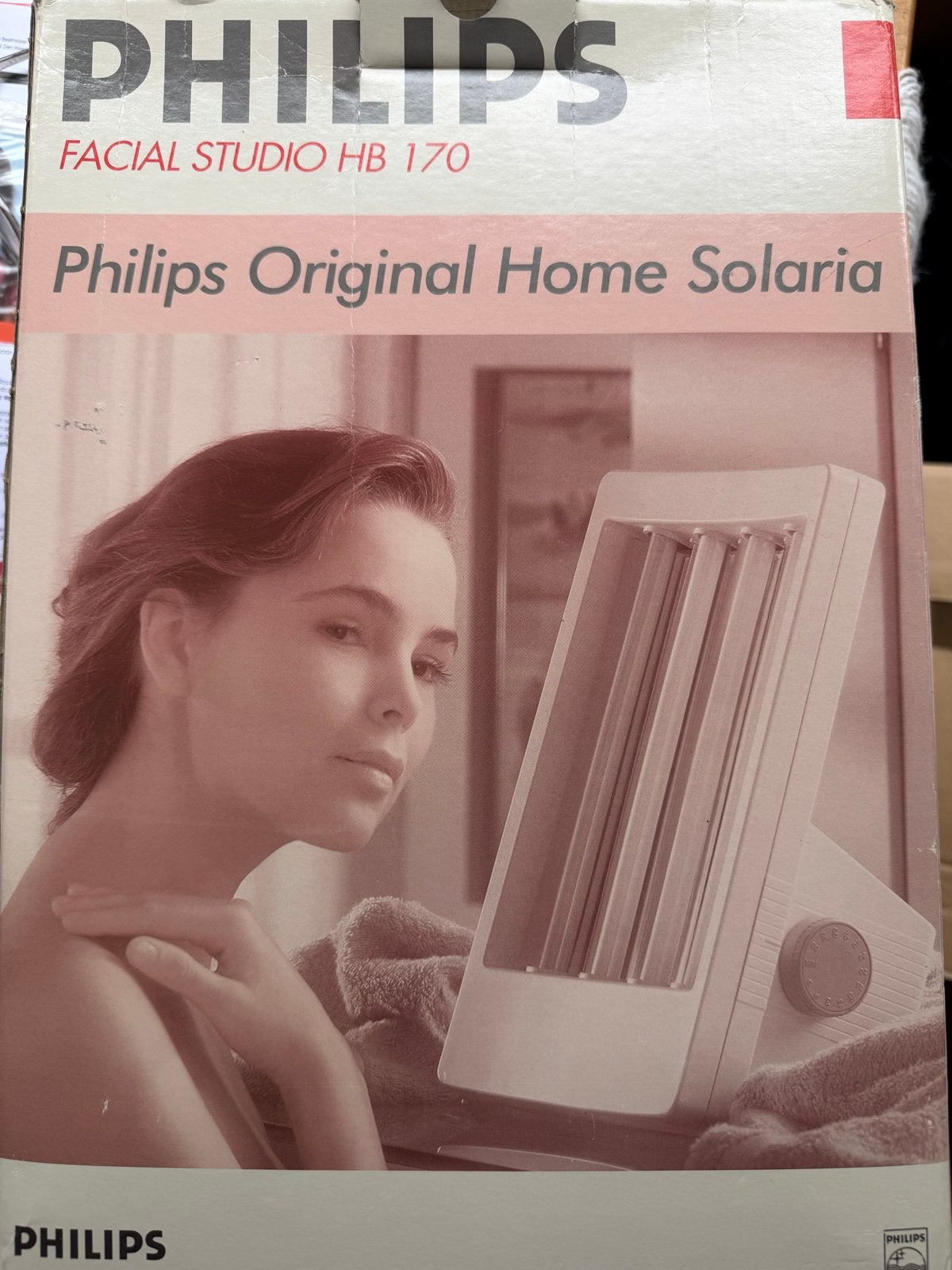 Philips Gezichtsbruiner HB 170, Ophalen, Gebruikt, Gezichtsbruiner, Minder dan 10 lampen