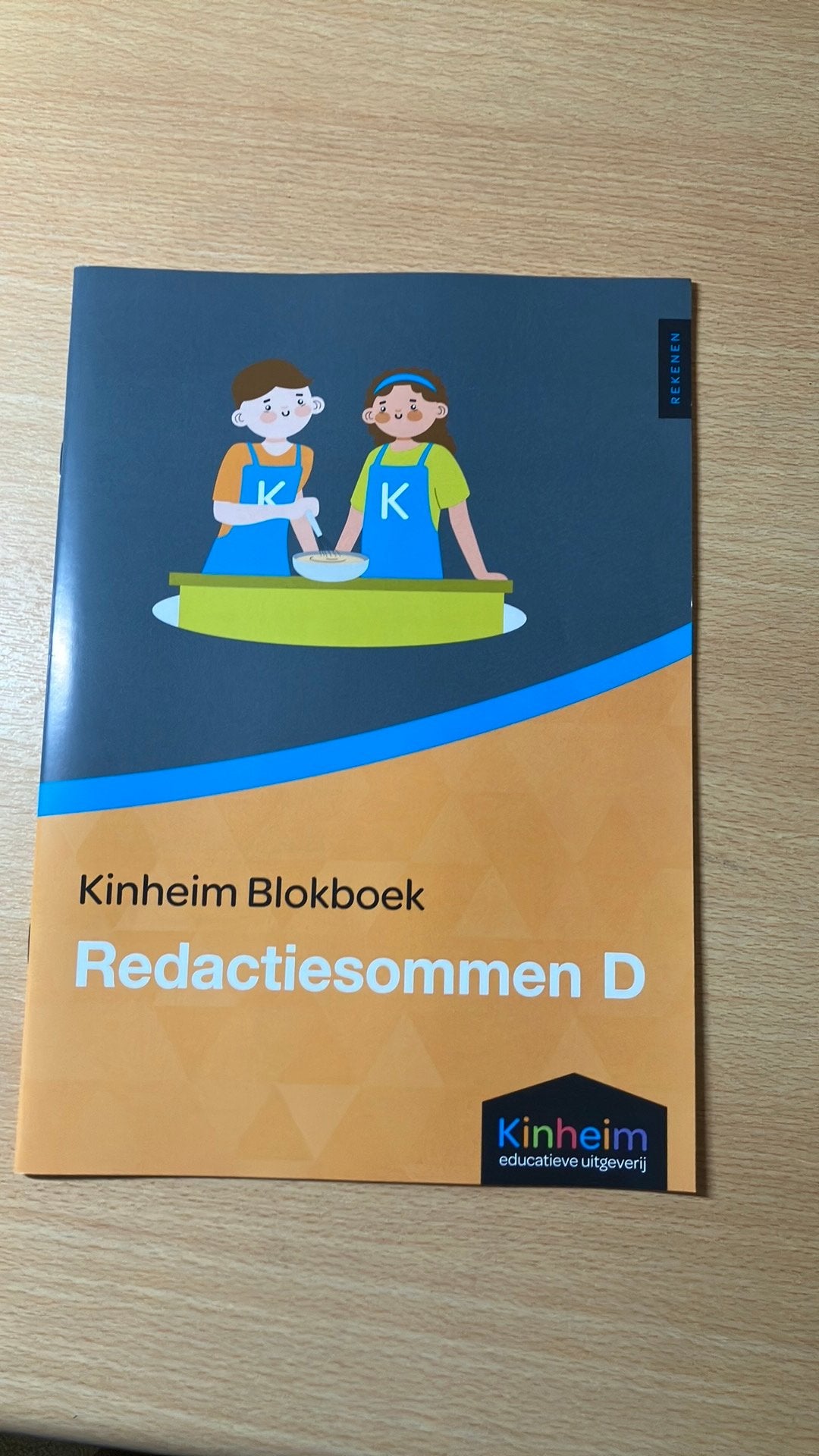 Kinheim blokboek redactiesommen bovenbouw, Ophalen of Verzenden, Beta, Zo goed als nieuw, HBO