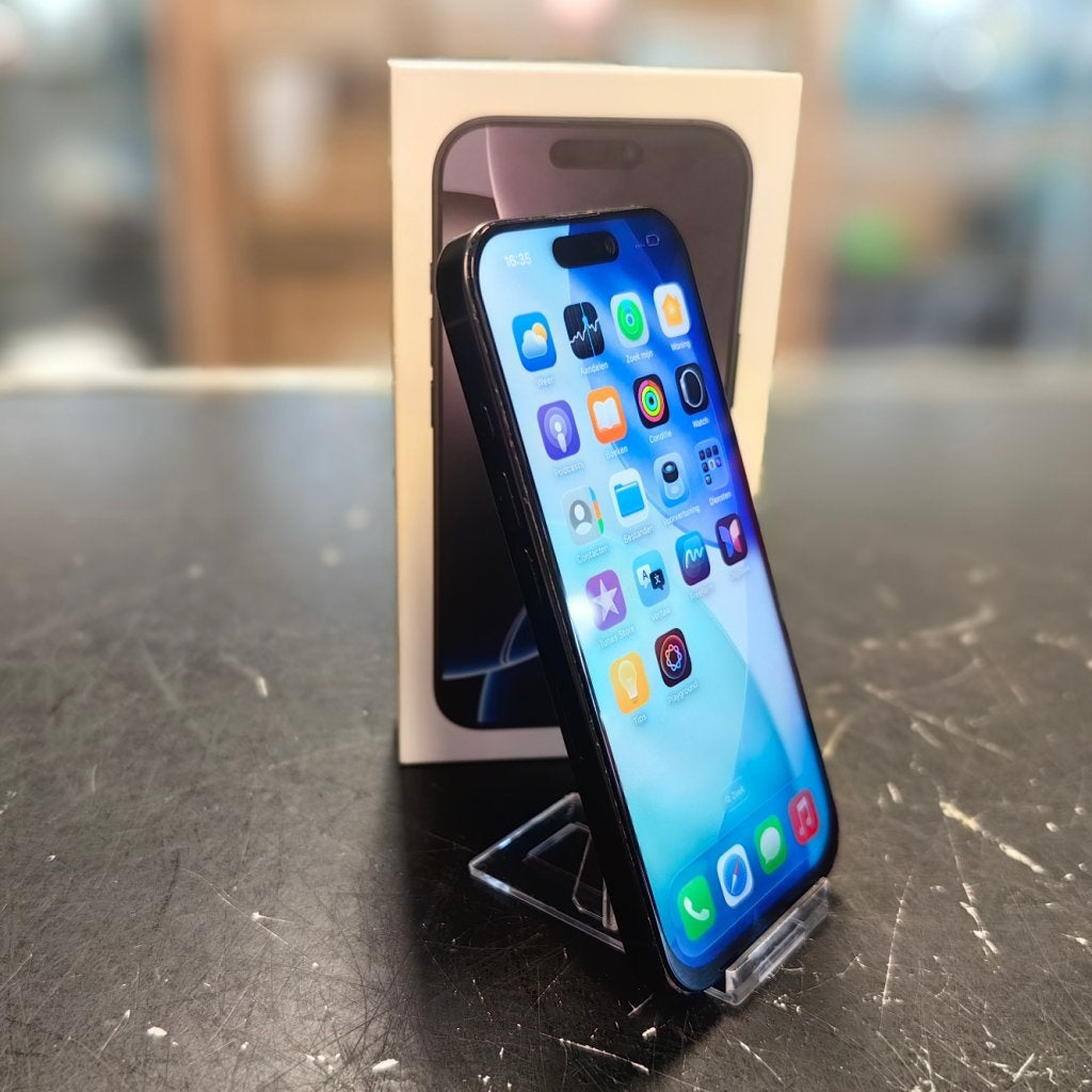 Apple iPhone 16 Pro 256GB Accu 91 - Geen Face ID, Apple, Gebruikt, Support@apple.com, One Apple Park Way
Cupertino, CA 95014
United States
