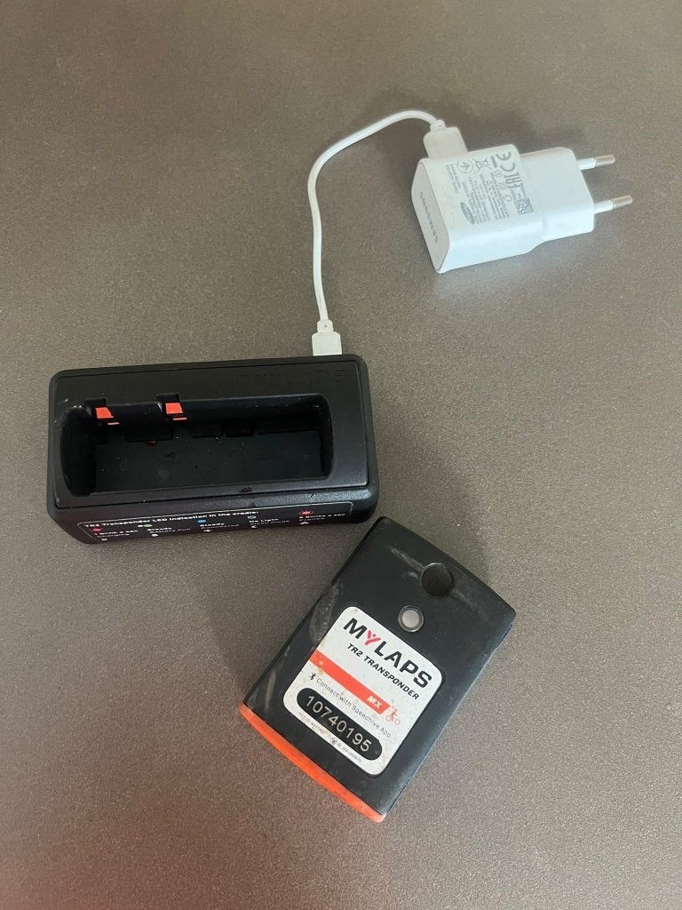 Mylaps transponder MX, Ophalen of Verzenden, Zo goed als nieuw
