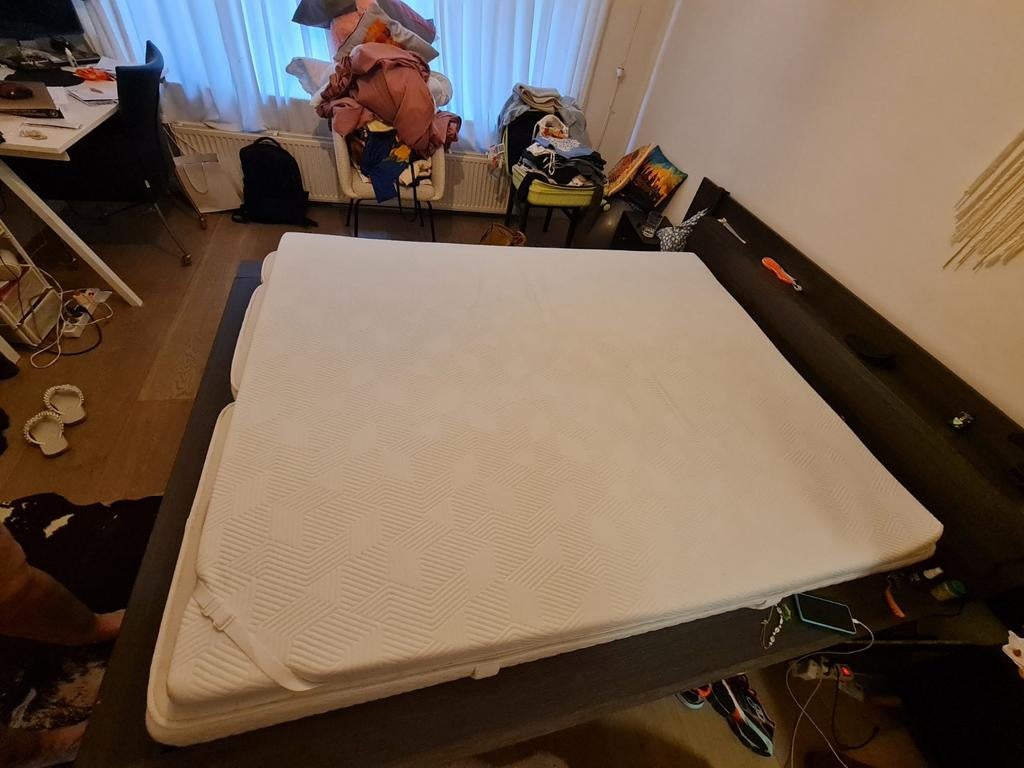 Topper voor op bed - 155x200 - in perfecte staat, Ophalen, Tweepersoons, Zo goed als nieuw, Matras