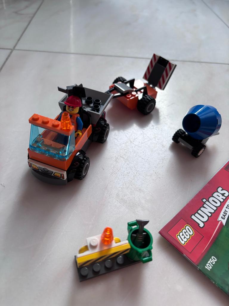 Lego Juniors 10750 Reparatietruck met instructieboekje, Lego, Ophalen of Verzenden, Zo goed als nieuw, Inclusief instructies
