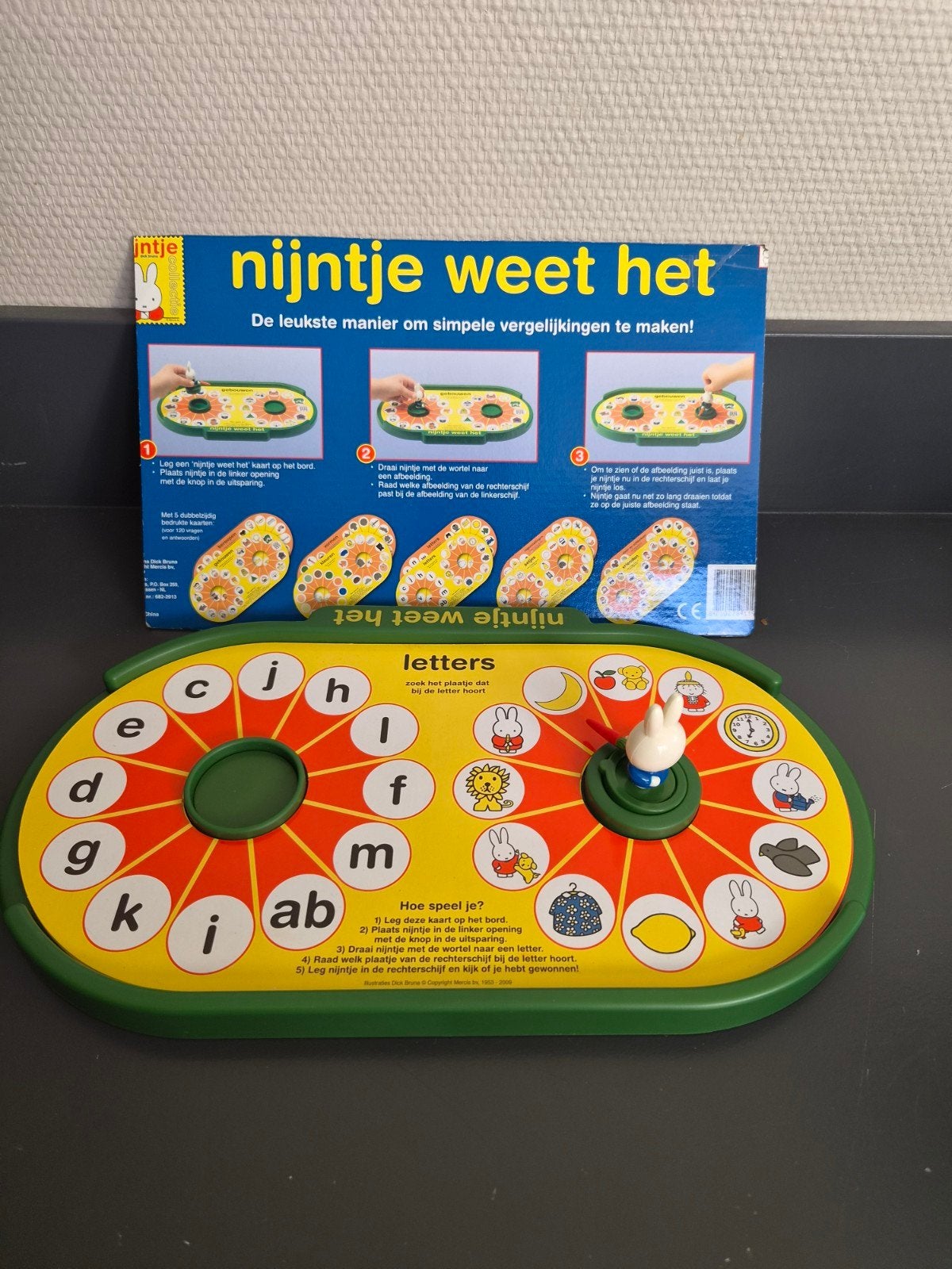 Nijntje Weet Het Letters Educatief Spel, Ophalen of Verzenden, Gebruikt, Taal en Lezen