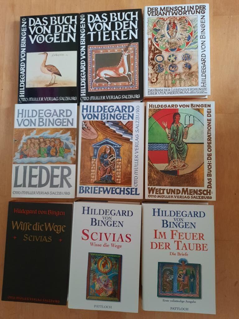 9 boeken van Hildegard von Bingen z.g.a.n., Boeken, Esoterie en Spiritualiteit, Spiritualiteit algemeen, Overige typen, Nieuw