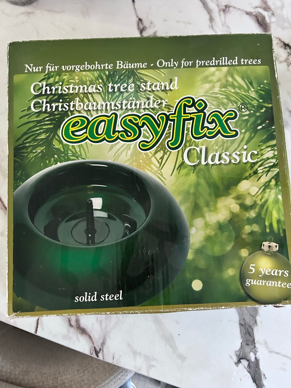 Easyfix kerstboom standaard brons kleur, Ophalen of Verzenden, Gebruikt