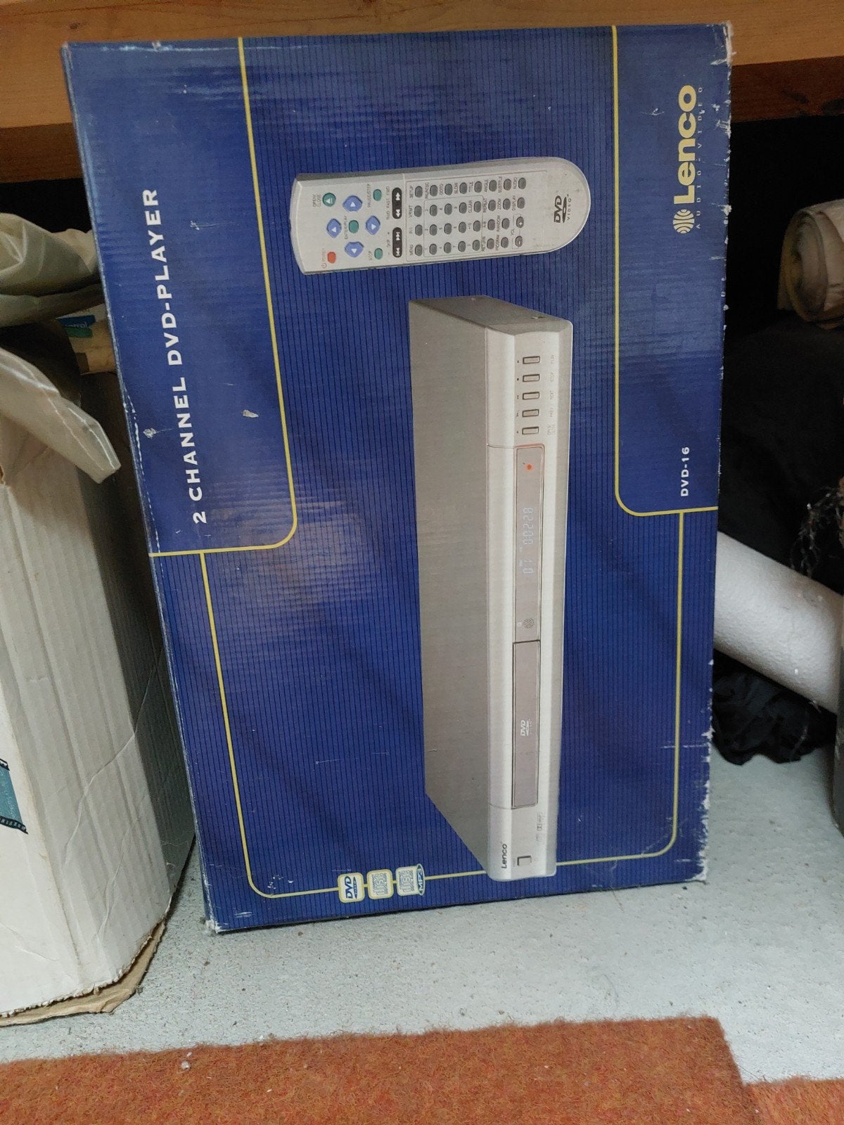 Lenco DVD-speler DVD-16 met afstandsbediening, Ophalen, Gebruikt, Dvd-speler, Overige merken