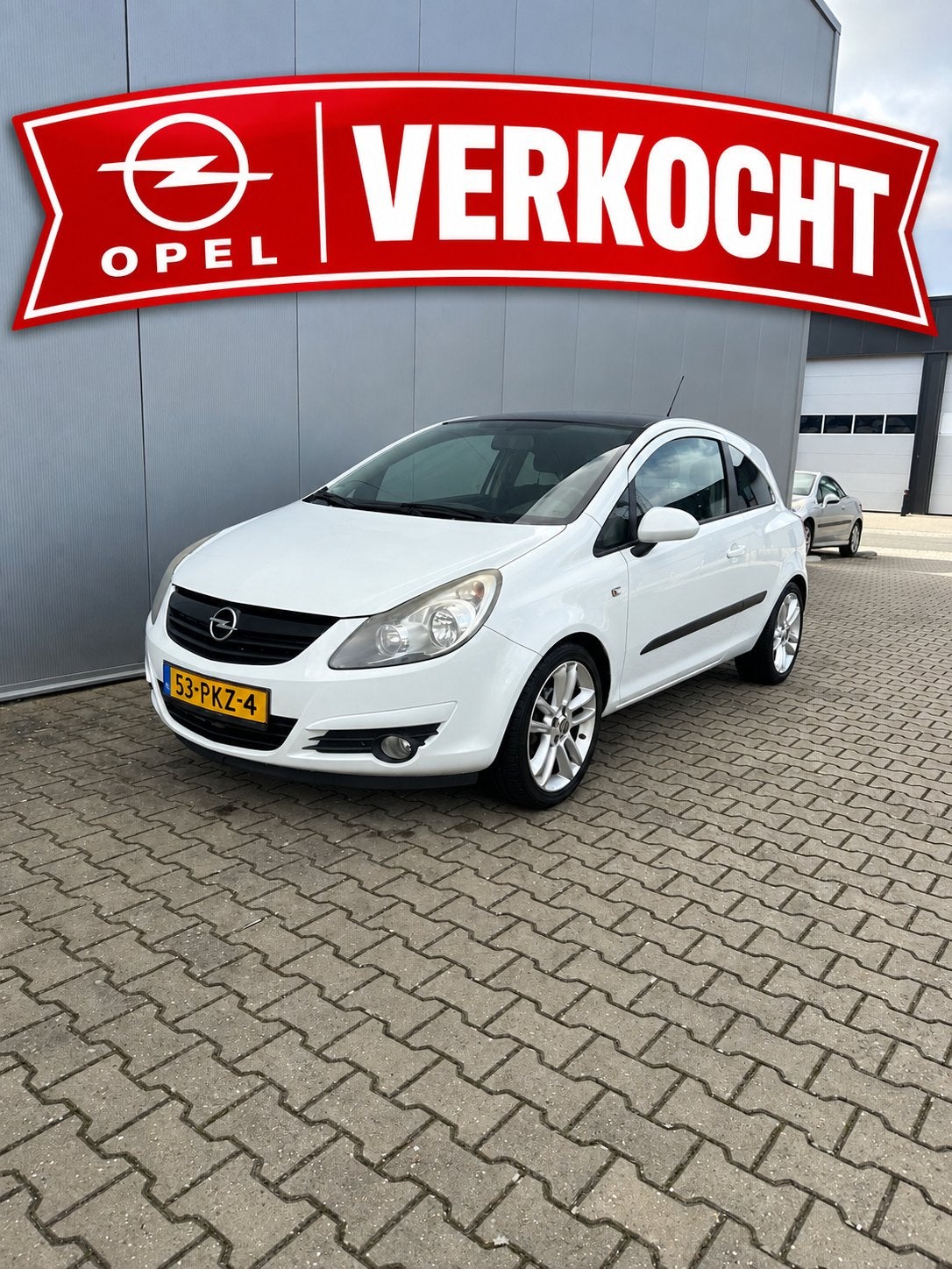 Opel Corsa 1.4 16V 3D 2011 Wit *Nap auto *boekjes, Auto's, Voorwielaandrijving, 40 €/maand, 1398 cc, 4 cilinders